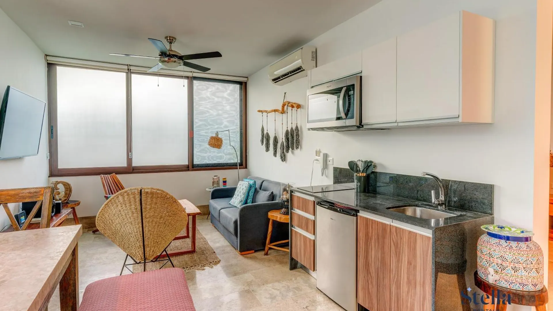 公寓 Private Rooftop 1Br Condo With Stunning Common Areas 图卢姆