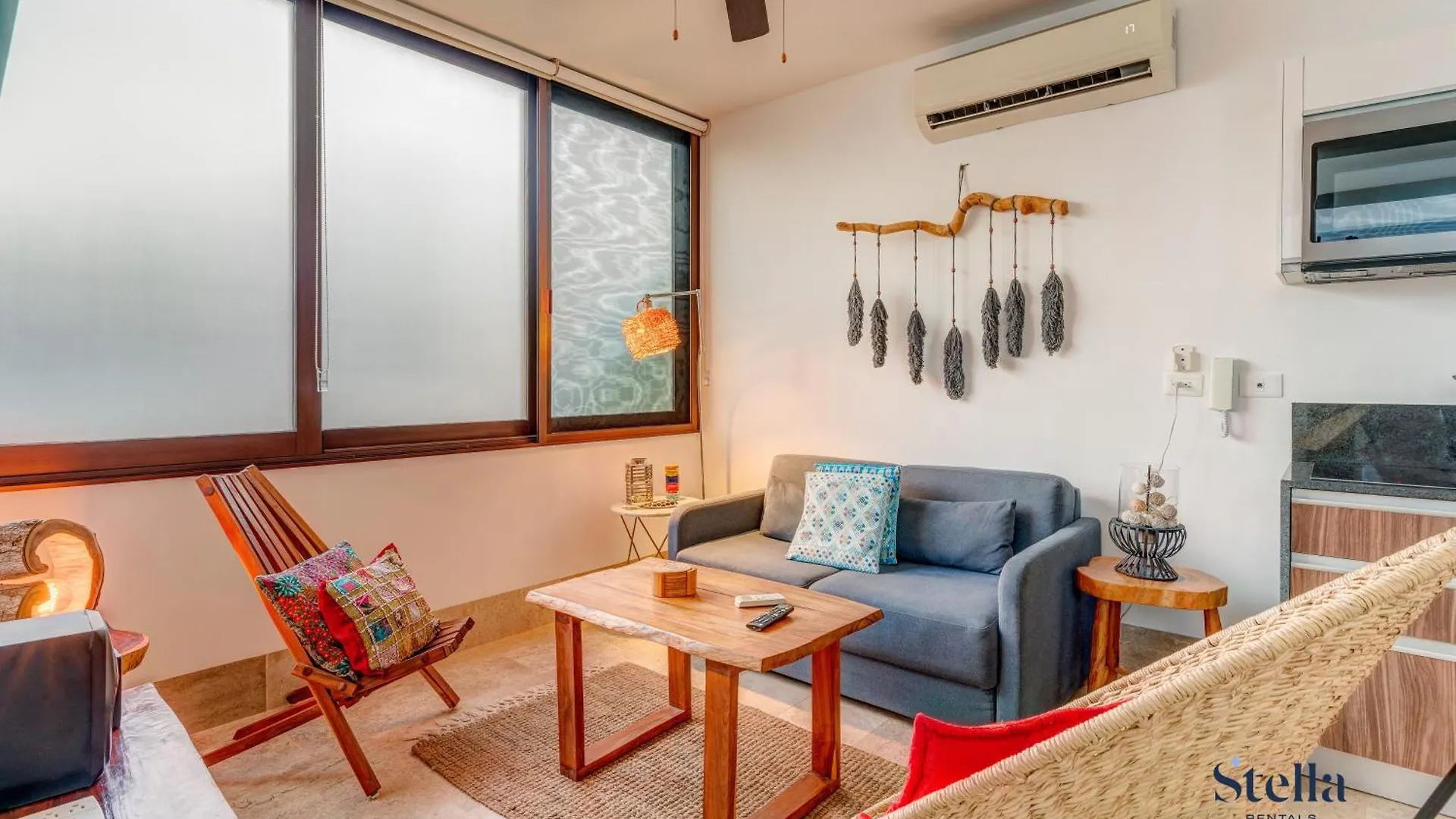 Private Rooftop 1Br Condo With Stunning Common Areas 图卢姆 公寓